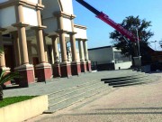 Igreja passa por manuten&ccedil;&atilde;o para a Festa de S&atilde;o Donato