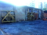 Lojas De Luca inicia reforma do pavilhão incendiado