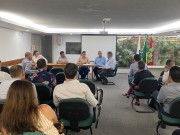 Comitiva reforça junto ao presidente da Casan investimentos em Içara