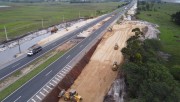 Obras da CCR ViaCosteira avançam na Rodovia Federal BR 101