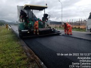 CCR ViaCosteira informa cronograma semanal de obras na BR-101 Sul/SC