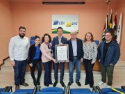 CDL recebe Moção de Aplausos da Câmara de Criciúma