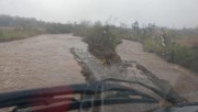 Chuva causada por novo ciclone deixa quatro homens ilhados em Timbé do Sul