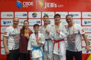 Caratecas de Cocal do Sul (SC) conquistam duas medalhas nos Jebs