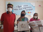 Entidades filantrópicas de Cocal do Sul recebem panos de pratos