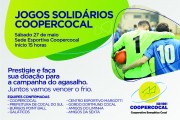 Coopercocal promove Jogos Solidários para arrecadar roupas e cobertores