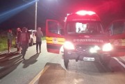 Colisão entre motocicletas deixa duas pessoas feridas em Içara (SC)