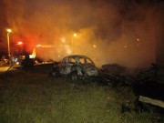 Incêndio destrói residência e veículo em Balneário Rincão