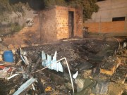 Residência é destruída por incêndio no Bairro Zona Norte em Balneário Rincão