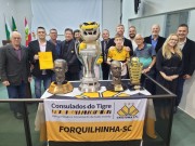 Crici&uacute;ma Esporte Clube recebe Mo&ccedil;&atilde;o de Aplauso na C&acirc;mara de Forquilhinha