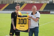 Eduardo completa 100 jogos com a camisa do Criciúma Esporte Clube
