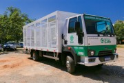 Entrega de novo caminhão de coleta seletiva irá gerar economia