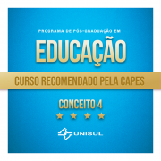 Mestrado em Educa&ccedil;&atilde;o da Unisul recebe Conceito 4