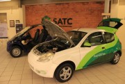 Carros elétricos são destaque na Satc
