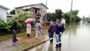 Chuva forte provoca alagamentos em vários pontos em Forquilhinha