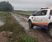 Defesa Civil de Içara (SC) realiza desassoreamento do Rio dos Porcos