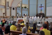 Missa em Ação de Graças marca encerramento da missão dos Capuchinhos na Diocese