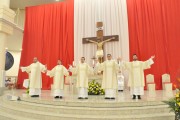 Diocese de Criciúma ordena cinco novos diáconos no Santuário em Morro Bonito