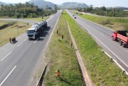 DNIT/SC concentra manuten&ccedil;&atilde;o em nove quil&ocirc;metros da BR-101 Sul