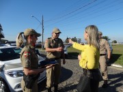 Polícia Militar de Sombrio recebe novas viaturas