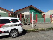 PM reforça segurança em escola de Balneário de Arroio do Silva