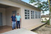 Secretaria de Saúde de Jacinto Machado transforma escola em posto de saúde no Pinheirinho de Baixo