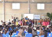 Escola promove encontro com Índios da Aldeia Nhu Porã, de Torres