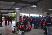 Brigada de Emergência da Unesc realiza simulado no campus