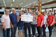 Bistek arrecada mais de 50 mil reais no Troco Solidário