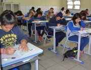 Alunos realizam primeira prova do Pr&ecirc;mio Acic de Matem&aacute;tica
