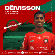 Esporte Clube Próspera contrata zagueiro Dêivisson para a temporada