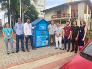 Ecoponto para coleta de lixo eletrônico é instalado no Paço Municipal de Içara