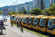 Com investimento de R$ 6,6 milhões, Governo de SC entrega 28 ônibus do transporte escolar