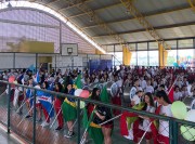 Primeiro Encontro de Fanfarras do Munic&iacute;pio de I&ccedil;ara (SC) re&uacute;ne 250 integrantes