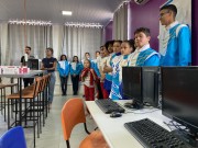 Inaugurado espaço maker da Escola Municipal Tranquillo Pissetti em Içara