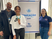 I&ccedil;arense conquista ouro na OBMEP e leva nome do munic&iacute;pio ao pa&iacute;s