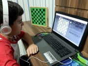 Desafio em dose dupla em torneios online para a equipe de Xadrez de Içara