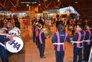 Fanfarra da Escola Herc&iacute;lio Amante se apresenta no Terminal Central