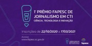 Fapesc lança Prêmio de Jornalismo para coberturas de ciência e tecnologia