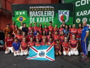Equipe de Içara conquista 29 medalhas no Brasileiro de Karatê em Joinville