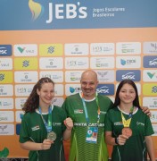 Caratecas da  FME Içara/Team Everaldo conquistam ouro e bronze nos JEB´s 
