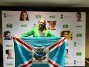Dalvania Cardoso recebe o selo Prefeito Amigo da Crian&ccedil;a, da Funda&ccedil;&atilde;o Abrinq
