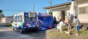 Equipe de atendimento do BusCão chega ao Bairro Liri em Içara (SC)