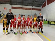 Equipe Sub-12 Cocal do Sul/Coopercocal/Anjo Futsal joga em Brusque 