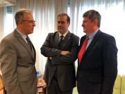 Deputado Chiodini e presidente da Apesc se reúnem com ministro de Minas e Energia