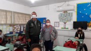 Vigilância Epidemiológica orienta alunos sobre dengue