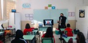 Professora da Escola Tranquillo Pissetti promove intercâmbio cultural com alunos