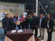Governo de Içara assina OS para construção de creche em Vila Nova