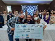 Governo de Içara premia vencedor do hino dos 60 anos do município