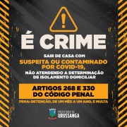 Governo de Urussanga cria Campanha Publicitária de Conscientização contra a covid